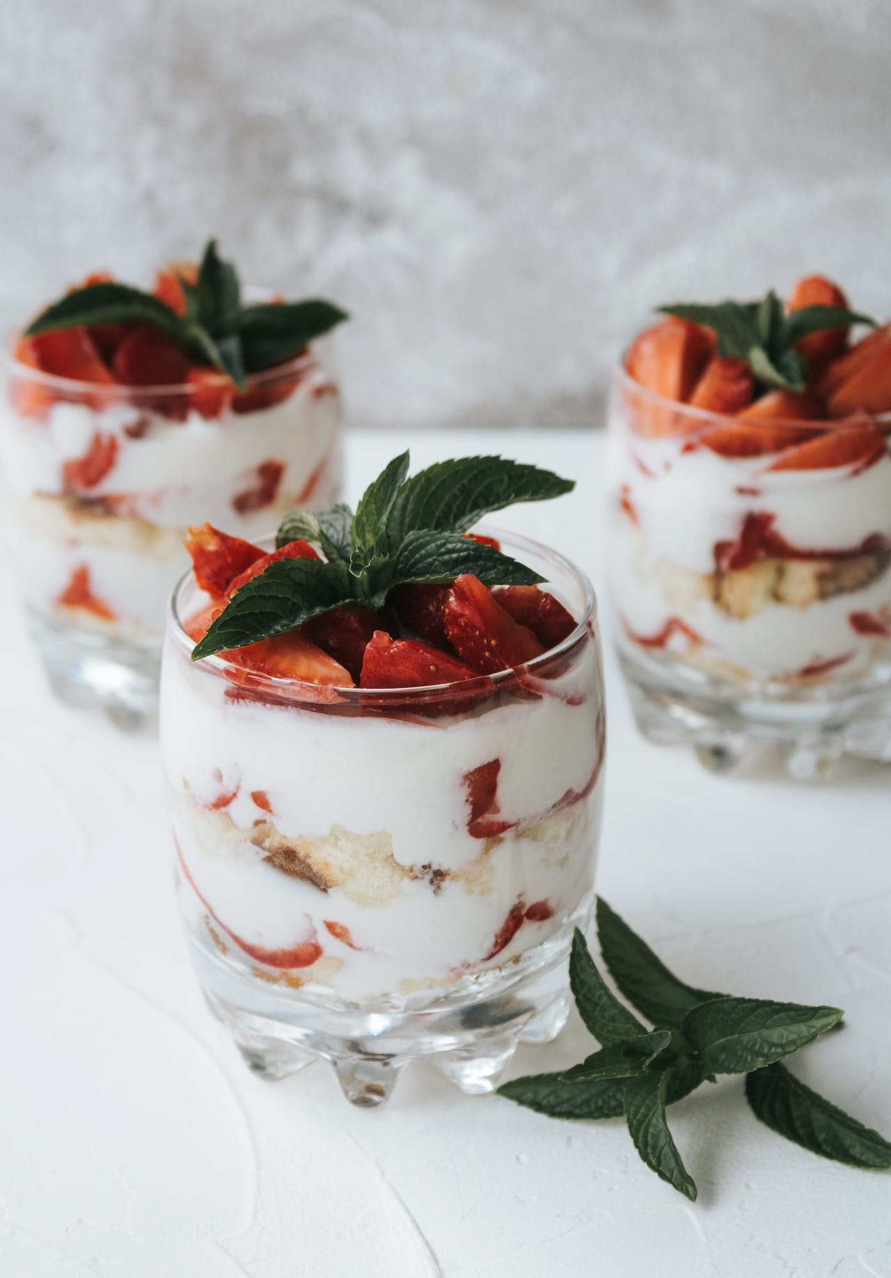 How to make Strawberry & raspberry parfait