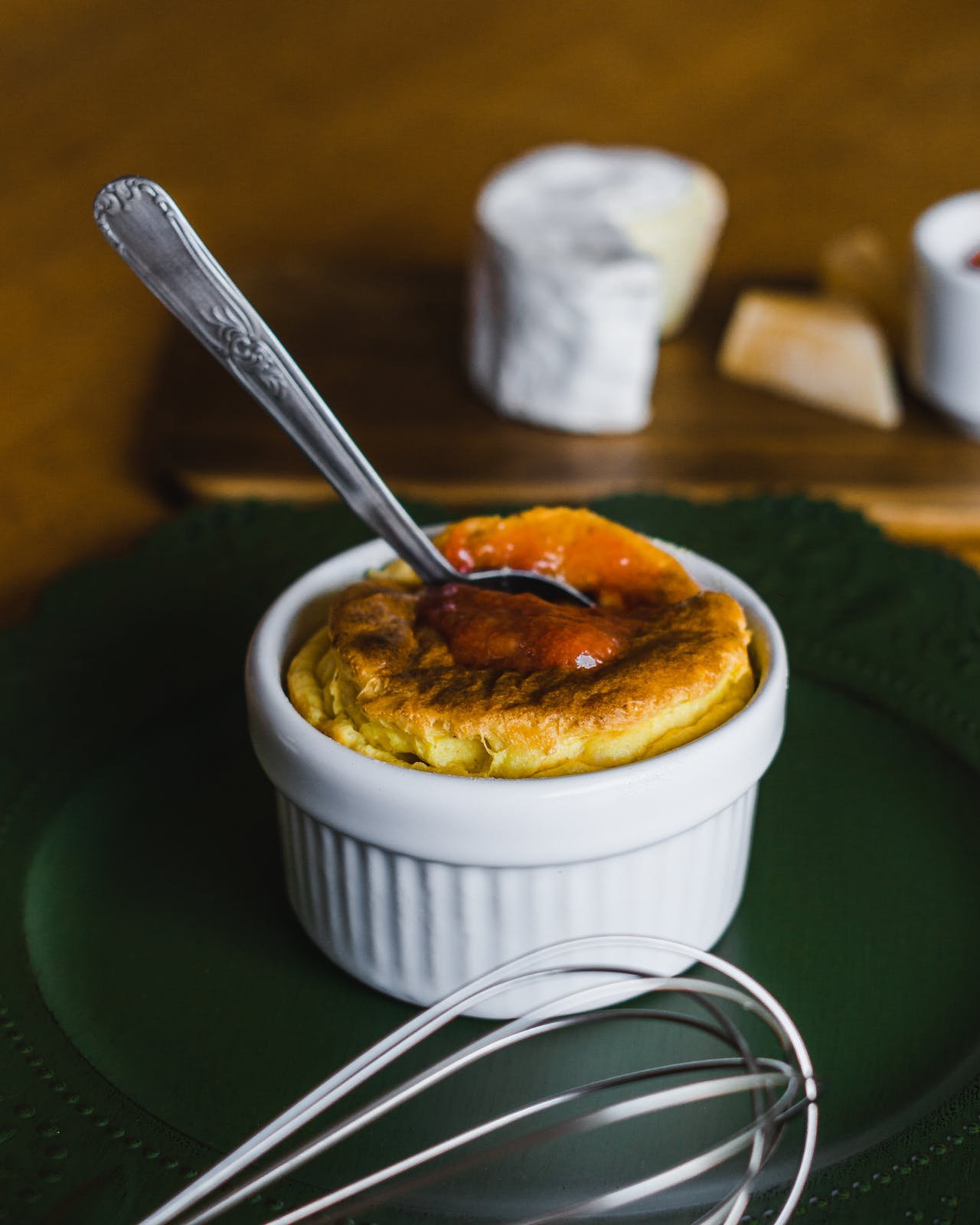 How to make Apple couscous pudding
