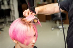 How to dry a pixie hair cut