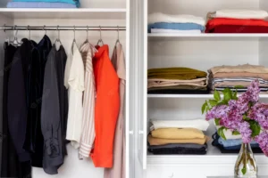 how to organize a closet