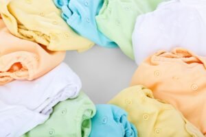 strip the cloth diapers