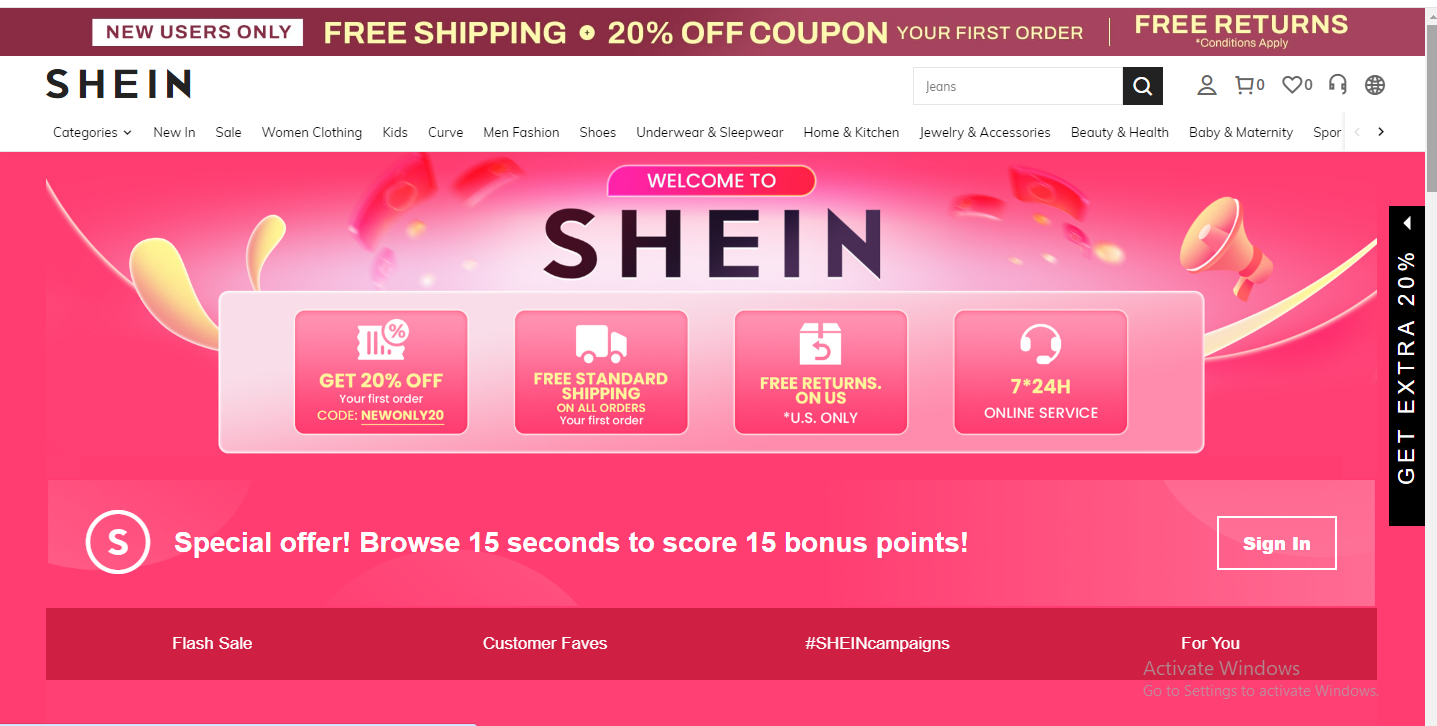 How To Shop On Shein For Free