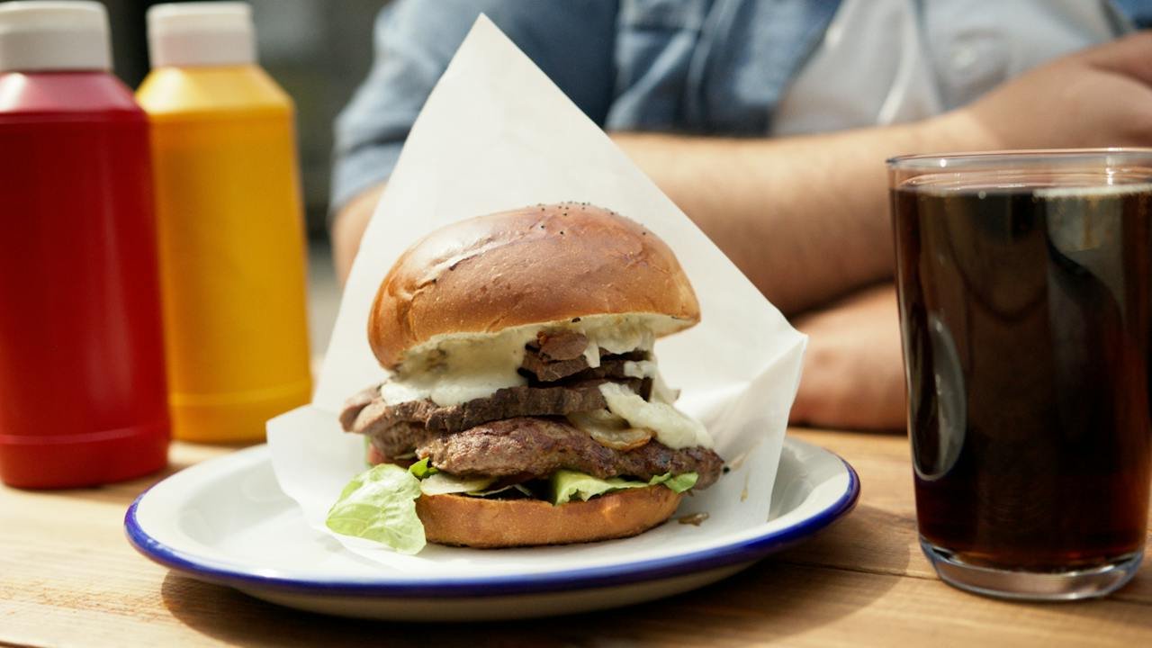 How to make Beef & mushroom burgers