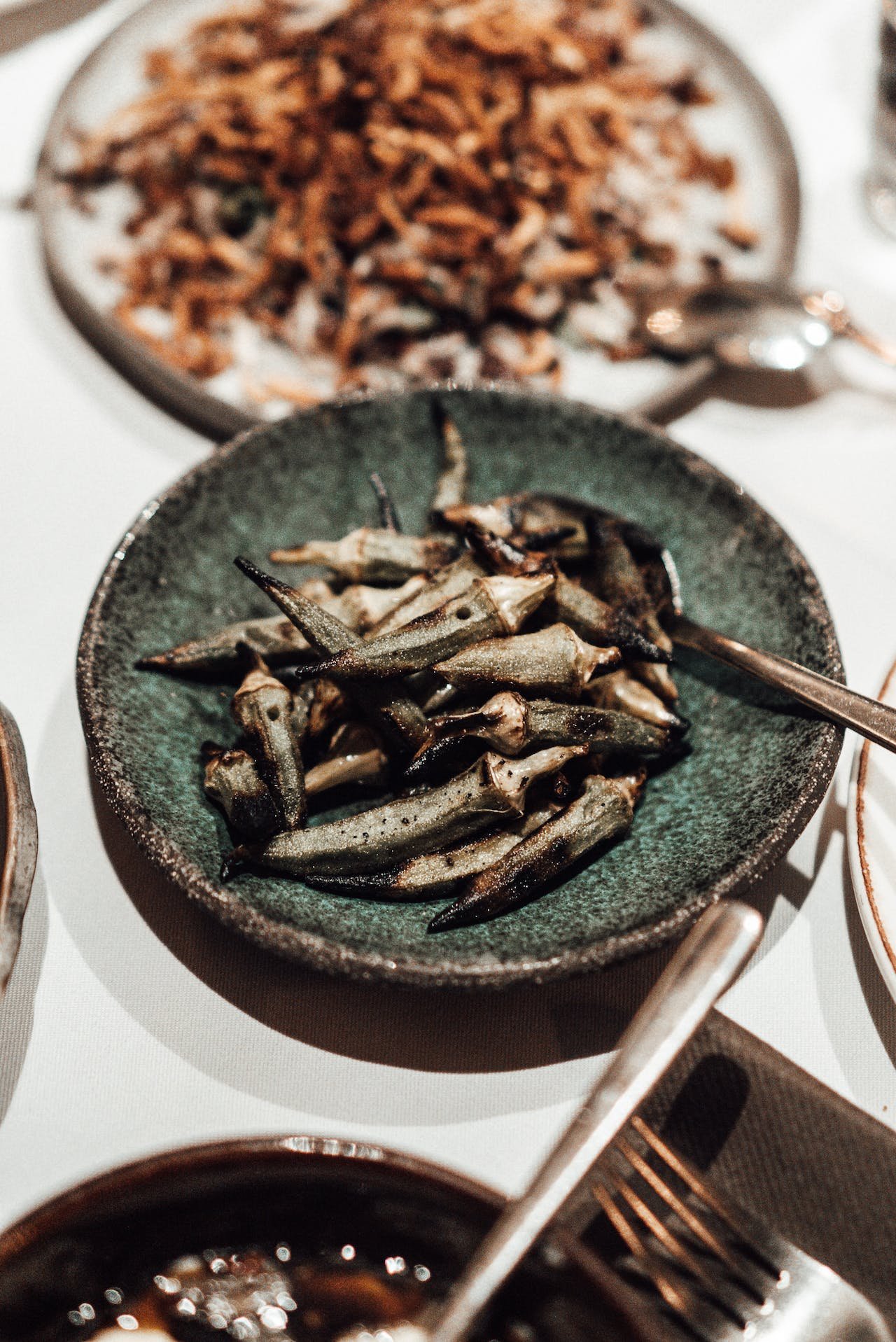 How to make Spicy okra