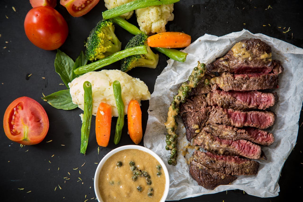 How to make Lamb with mushroom sauce