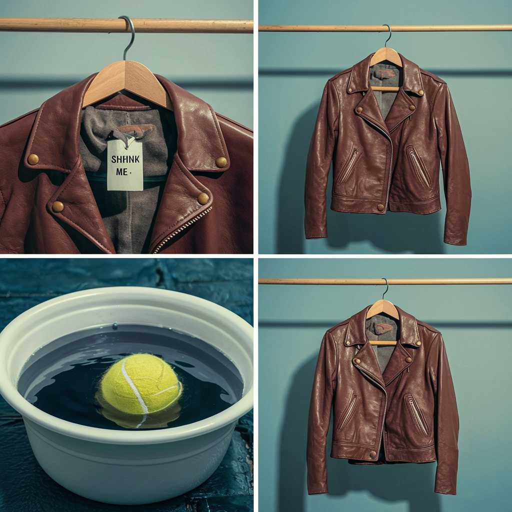 How To Shrink A Leather Jacket