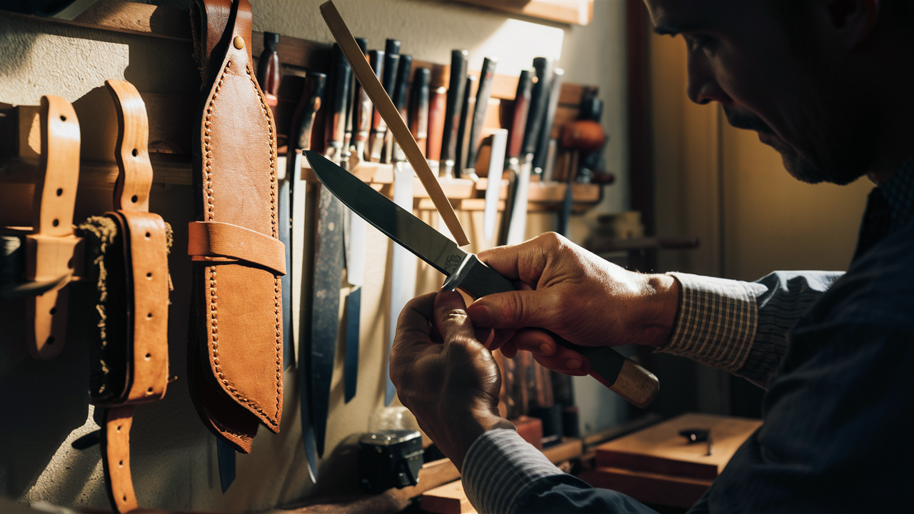 How to Leather Strop A knife