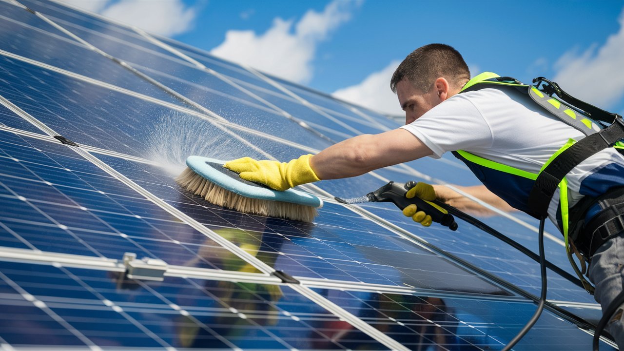 How To Clean Solar panels To maximize Solar Power