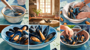 How To Clean And Inspect Mussels Before Cooking