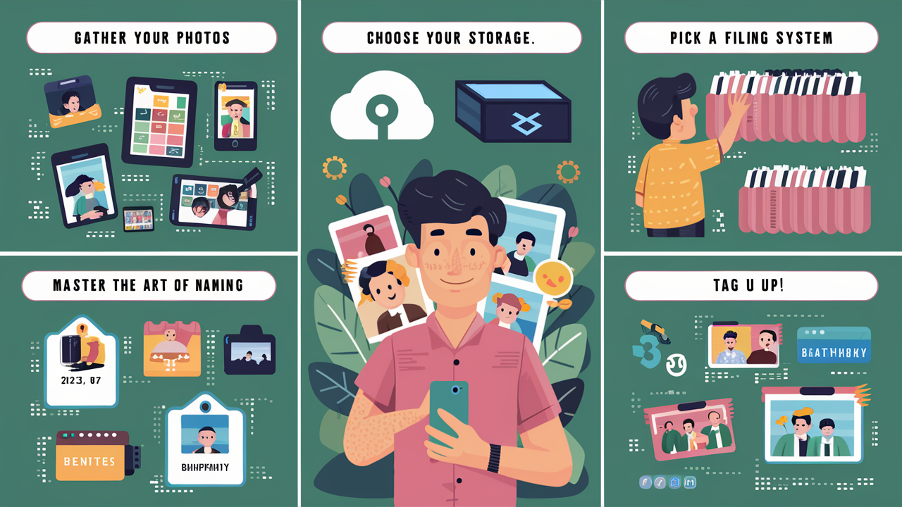 How to Organize Your Digital Photos in 5 steps