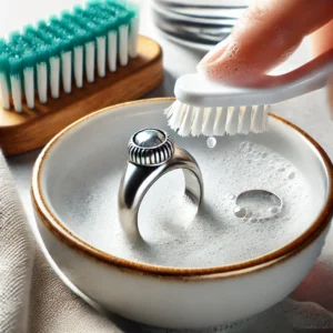 clean a silver ring