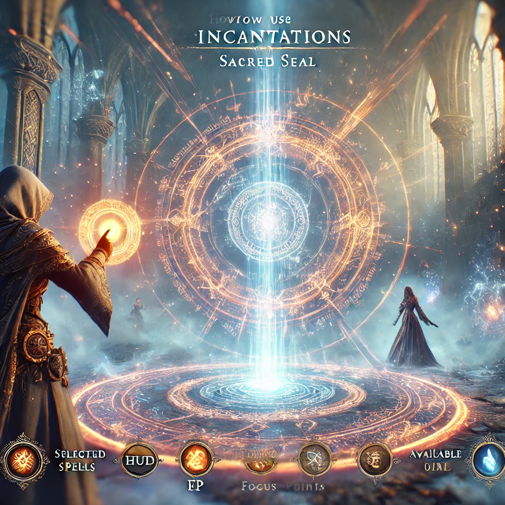 use incantations in Elden Ring