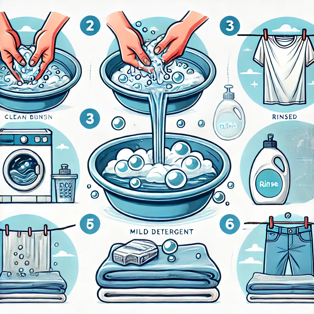 Wash Clothes by Hand